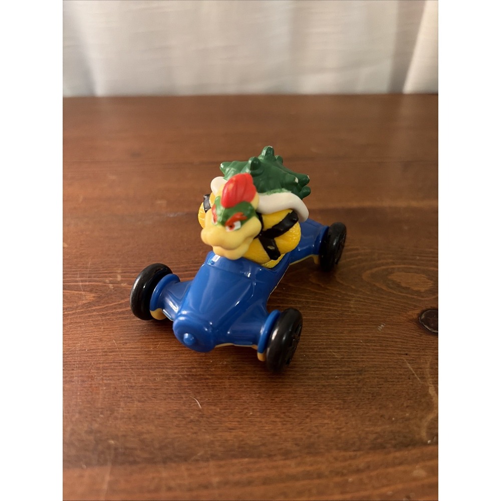 2022 Nintendo McDonald Happy Meal Toy 3" Mario Kart Bowser‎ Racing Kart Vehicle